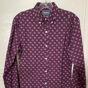 Bonobos Lion Print Slim Button Down